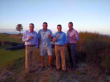 a photo at of the team at rennisance golf